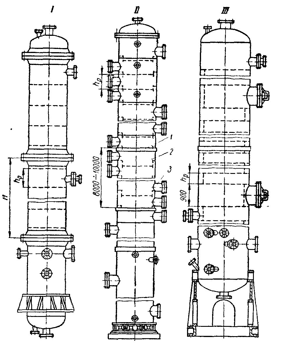 Отпарная колонна чертеж